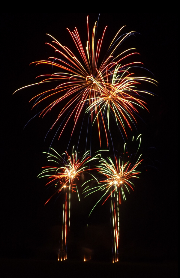 'Fireworks for the Jubilee' by Christine Middleton, Dunmow u3a